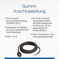 AS Schwabe 70910 Aansluitkabel Stroom Zwart 10.00 m - thumbnail