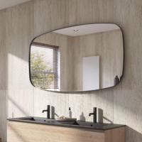 Ben Mirry Spiegel 120x4x80 cm Mat Zwart - thumbnail