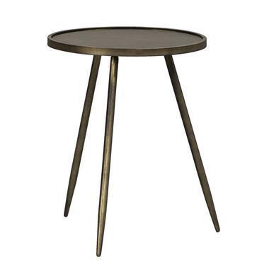 Bijzettafel Gianni - goudkleurig - 50xØ40 cm