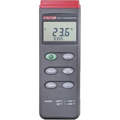 VOLTCRAFT K201 Temperatuurmeter -200 - +1370 °C Sensortype K VOLTCRAFT K201 Temperatuurmeter -200 - +1370 °C Sensortype K