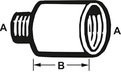 Cornat Messing/Ch Verlengstuk 1/2X40Mm - TEC382403