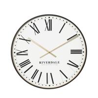 Riverdale Wandklok Camden Wit - thumbnail
