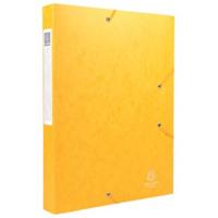 Exacompta Elastobox Cartobox rug van 4 cm, geel, kwaliteit 7/10e - thumbnail
