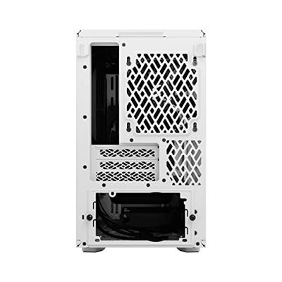 Fractal Design Meshify 2 Nano Mini-tower PC-behuizing Wit Zijvenster
