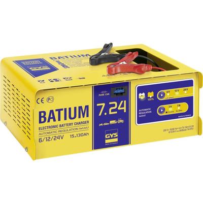 Gys Batium 7/24 Accu lader | Professioneel | 230V | 6-12-24V | 210W - 5192024502