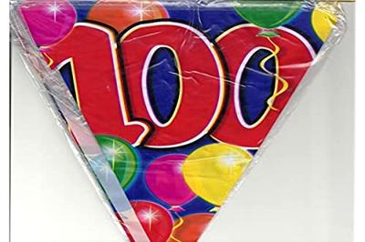 100 Jaar Slinger Balloons - 10 meter