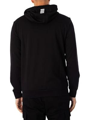 Emporio Armani EA7 8NPM32 Hoodie Heren Zwart - Maat XS - Kleur: Zwart | Soccerfanshop