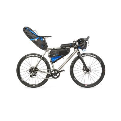 M-WAVE zadeltas bp 11 liter pvc zwart - thumbnail