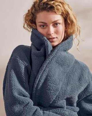 Essenza Essenza Nama Uni Bathrobe XS Sloe blue - thumbnail