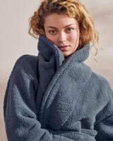 Essenza Essenza Nama Uni Bathrobe XL Sloe blue - thumbnail