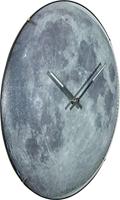 NeXtime ne-3164 wandklok dia. 35 cm, bol glas, &apos;blauw moon dome&apos; - thumbnail