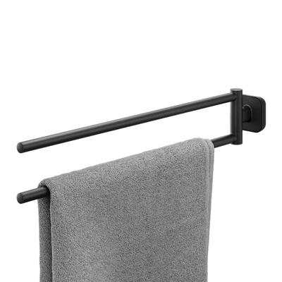 Handdoekrek Tiger Carv 2-armig Zwart Handdoekrek Tiger Carv 2-armig Zwart