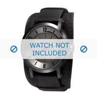 Esprit horlogeband ES108031-002 Leder Zwart + standaard stiksel - thumbnail