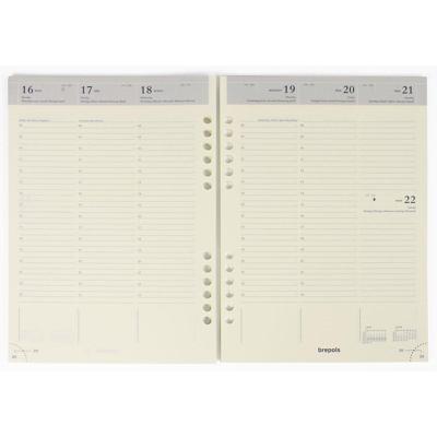 Brepols Brefax 7 vulling agendagedeelte, 2026