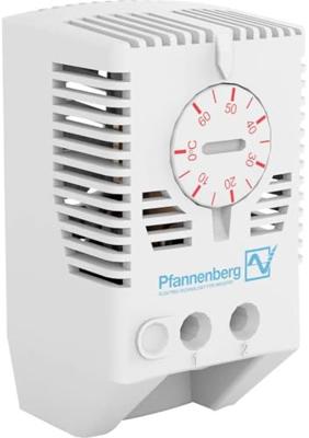 Pfannenberg Schakelkastthermostaat FLZ 520 THERMOSTAT 0..+60°C 240 V/AC 1x NC (l x b x h) 36 m x 40 mm x 72 mm 1 stuk(s)