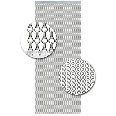 Vliegengordijn Aluminium Zilver - 90cm x 210cm