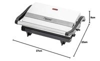 Bestron APM123W Panini Grill Wit - thumbnail