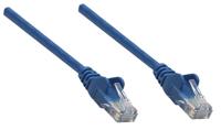Intellinet 338400 RJ45 Netwerkkabel, patchkabel CAT 5e U/UTP 1.50 m Blauw 1 stuk(s) - thumbnail