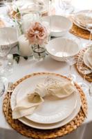 Servetten Beige 40x40cm Katoen - Treb X - thumbnail