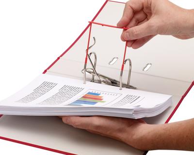 Bankers Box archiefbinder, rood, doos van 100 stuks