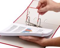 Bankers Box archiefbinder, rood, doos van 100 stuks - thumbnail