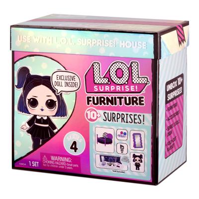MGA Entertainment L.O.L. Surprise! Furniture with Doll - Cozy Zone & Dusk pop Serie 4 MGA Entertainment L.O.L. Surprise! Furniture with Doll - Cozy Zone & Dusk pop Serie 4