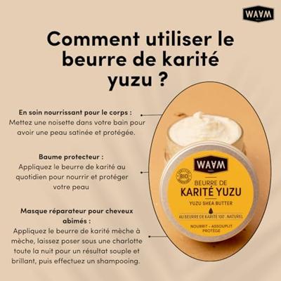 WAAM Yuzu Shea Butter 100ml