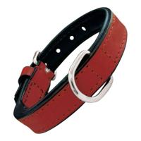 Hondenhalsband Gloria Gestoffeerd Rood (45 cm) (45 x 2 cm) - thumbnail