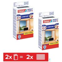 tesa COMFORT 55918-00500-01 Vliegenhor (b x h) 120 cm x 240 cm Antraciet 2 stuk(s) - thumbnail
