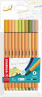 Stabilo point 88 fineliners, 10st.