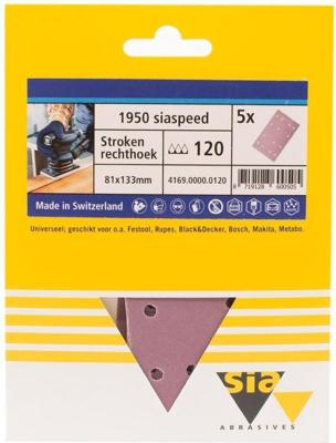 Sia Siaspeed Strook 81x133mm - 5 Stuks