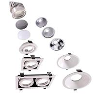 Deko Light 930088 Honingraatfilter Zwart - thumbnail