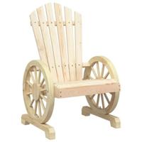 Tuinstoelen 2 st Adirondack massief vurenhout - thumbnail