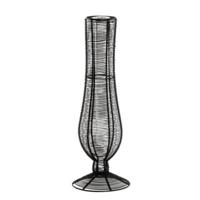 Light & Living vaas tupuri zwart 50 cm | 4 stuks - thumbnail