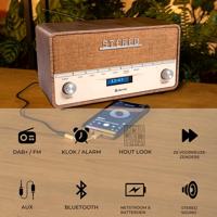 Denver DAB-36LW LIGHT WOOD Radio DAB+, VHF (FM) Hout (mat) - thumbnail