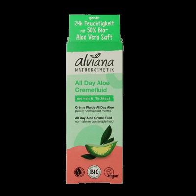 Alviana All day aloe creme fluid 50 Milliliter
