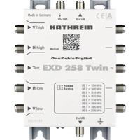 Kathrein EXD 258 Twin Satelliet multiswitch cascade unicable Ingangen (satelliet): 5 (4 satelliet / 1 terrestrisch) Aantal gebruikers: 16 - thumbnail