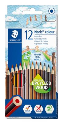 Kleurpotloden staedtler noris colour people 12 st
