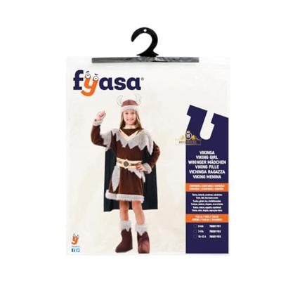 Viking kostuum meisje Kelbi