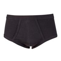 2-pak heren slip zwart, M3000 - Met gulp - Ouderwets ondergoed - ondergoed heren - thumbnail