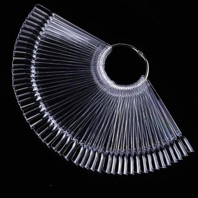 3 instellen waaiervormige nagel schimmel Swatch nagellak kleur kaart Nail Art Display Board(???-???)