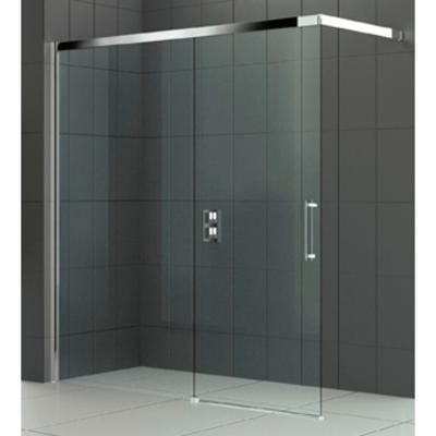 Novellini Rose PHB schuifdeur voor inloop met muursteun 177/180x200cm rechts chroom/helder ROSEPHB177D1K Novellini Rose PHB schuifdeur voor inloop met muursteun 177/180x200cm rechts chroom/helder ROSEPHB177D1K