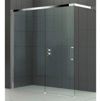 Novellini Rose PHB schuifdeur voor inloop met muursteun 177/180x200cm rechts chroom/helder ROSEPHB177D1K - thumbnail