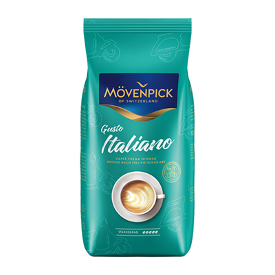 Mövenpick Crema Intensa Gusto Italiano - koffiebonen - 4 x 1 kilo