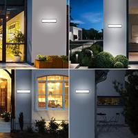Lutec Design wandlampDoblo solar rechthoekig - 6943801125 - thumbnail