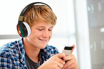 HARRY POTTER - Cuffie Bluetooth 2 in 1 - Cablate comode e pieghevoli per bambini con limitazione del suono HARRY POTTER - Cuffie Bluetooth 2 in 1 - Cablate comode e pieghevoli per bambini con limitazione del suono