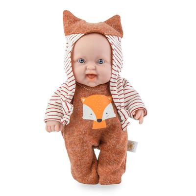 Kleine babypop Puck Tijger 20 cm