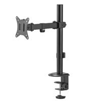 Maclean bureausteun voor LCD-monitor, enkele arm, VESA 75x75 en 100x100, 17-32", 9kg, MC-572N - thumbnail