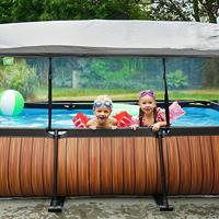 EXIT Zwembadoverkapping rechthoekig 300 x 200 cm - universeel - thumbnail