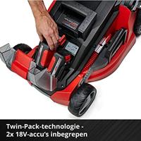 Einhell GE-CM 43 Li M Kit (2x4,0Ah) Accu-grasmaaier Accu Incl. accu, Incl. oplader, T-greep 36 V Snijbreedte max. 43 cm Geschikt voor 600 m² - thumbnail